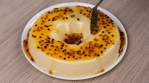 THE EASIEST PASSION FRUIT DESSERT I'VE EVER MADE! VERY DELICIOUS AND CREAMY