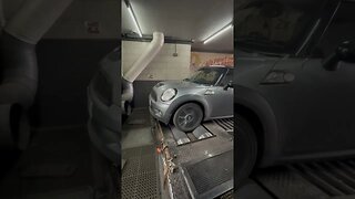 Mini on dyno 187bhp