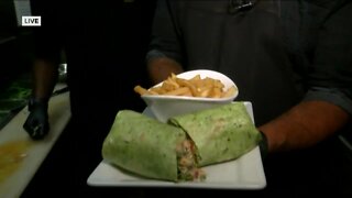 We're Open: Blackened chicken wrap is a spicy item at Who's On Third