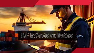 ISF's Influence on Tariff Classifications