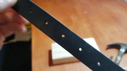 How to add holes to a leather belt