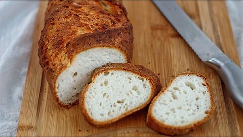 Fabulous Gluten Free Italian Bread | Soft on the inside with a thin crunchy crust!