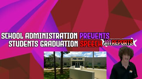 School denies student to do his graduation speech