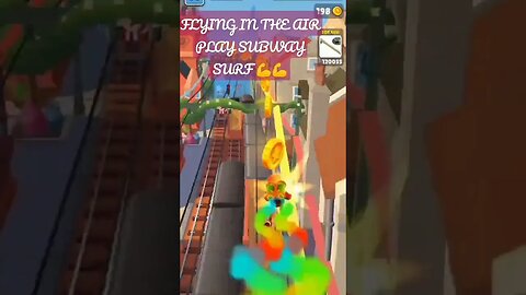 PLAY SUBWAY SURF WITH FLY IN THE AIR