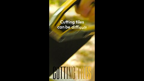 How to cut tile, NOT. What is the worst cut you have seen! 👇