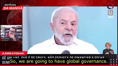Communist Trash Lula: The Removal Of Sovereign Powers From The National Congress Under UN Dictate
