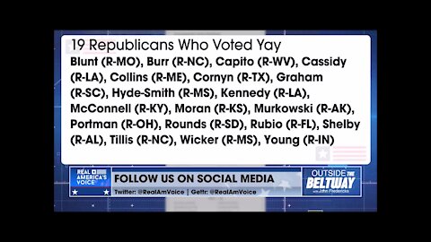 19 Republicans Cave with the Democrats on Continuing Resolution