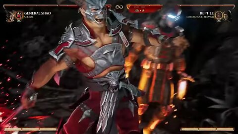 Mortal Kombat 1 2023 General Shao & Sektor Kameo Fatal Blow
