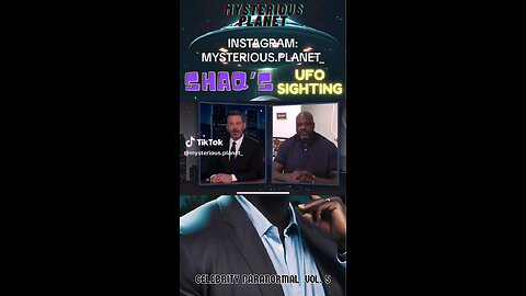 Shaquille O'Neal talks about the time he seen the UFO