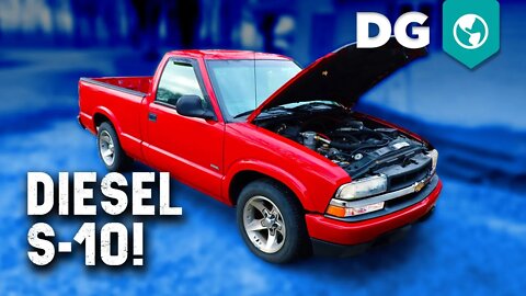 2.2 Isuzu 4cyl Diesel swapped 2000 Chevy S-10