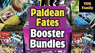 OMG.. WE PULLED IT!🔥Paldean Fates Booster Bundles - Pokémon TCG Openings