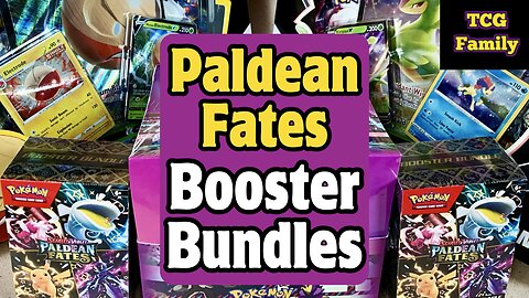 OMG.. WE PULLED IT!🔥Paldean Fates Booster Bundles - Pokémon TCG Openings