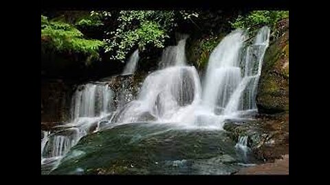 ♥♥ Very Relaxing 3 Hour Video of SMALL Waterfall