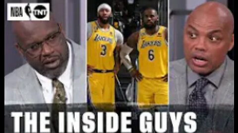 The Inside Crew Reacts To Anthony Davis' Huge Night In Lakers' Game 1 Win vs. Warriors | NBA on TNT
