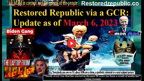 Restored Republic via a GCR Update as of March 6, 2023