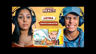 Rap do Naruto (Naruto Shippuden) | Até me tornar Hokage | Flash Beats | [ React Rap Nerd ] 🔥