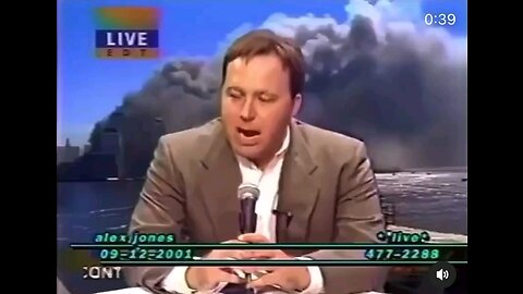 Alex Jones talking about Israeli war crimes against Palestinian children in 2001