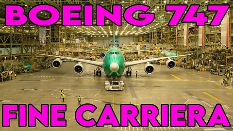 Boeing 747 - Fine della carriera - con Lorenzo della Valentina