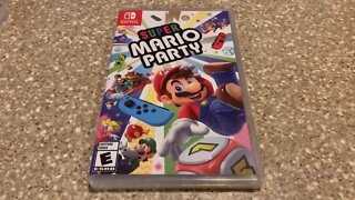 Super Mario Party - NINTENDO SWITCH - AMBIENT UNBOXING