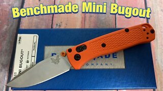 Benchmade 533 Mini Bugout Super lightweight discreet and user friendly !