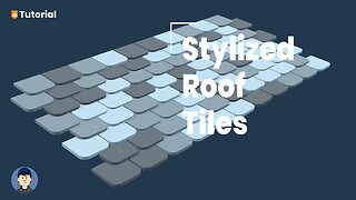 How to make stylized roof tiles in Blender