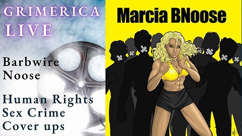 Human Rights Activism, Police and Government Cover up sex crimes. Barbwire Noose. Marcia BNoose