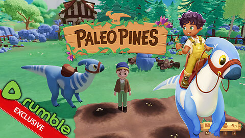 Paleo Pines - Welcome To Dinosaur Island! (Cosy Farming Sim With Dinos)