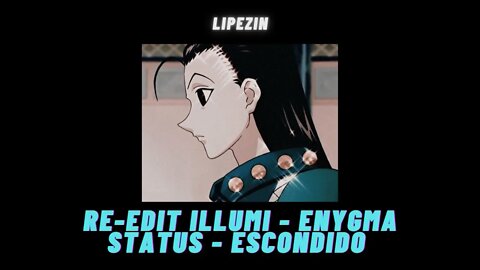 Illumi Zoldyck Edit pra Status - Escondido nas Sombras (Enygma) #shorts
