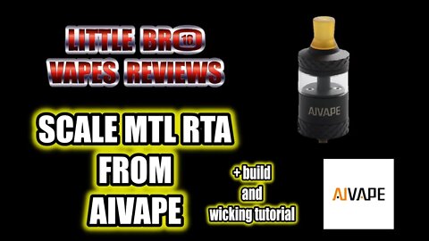 SCALE MTL RTA FROM AIVAPE FLAVOUR BANGER