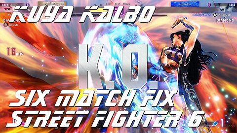 Kuya Kalbo Six Match Fix with Chun Li on Street Fighter 6 as Puyat 03-07-2024 Part 2