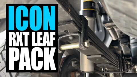 Icon RXT Leaf Pack | 3rd Gen Tacoma