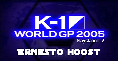 K-1 World Grand Prix 2005 PS2 - Ernesto Hoost