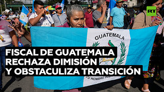 Experto: Fiscal de Guatemala rechaza dimisión y obstaculiza transición