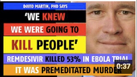 'We knew we were going to kill people. That's premeditated murder,' says David Martin, PhD
