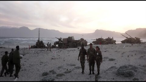 SOUTH AFRICA - Muizenberg - Armed Forces Day Celebrations - Live demonstration (Video) (imW)