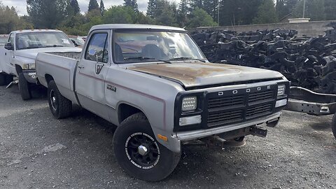 1991 Dodge D250 5.9 Cummins A518 STK# 5112