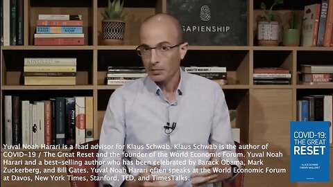 Yuval Noah Harari | Great Reset | "To Prepare For This Kind of World (The Great Reset), We Need An ANTI-VIRUS for the Brain." - Yuval Noah Harari