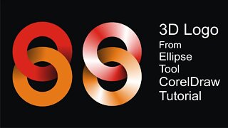 3D Logo From Ellipse Tool CorelDraw Tutorial