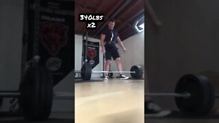 340x2 pause sumo deadlift #shorts