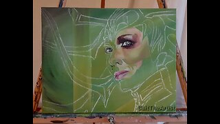 Painting Progression-Hela