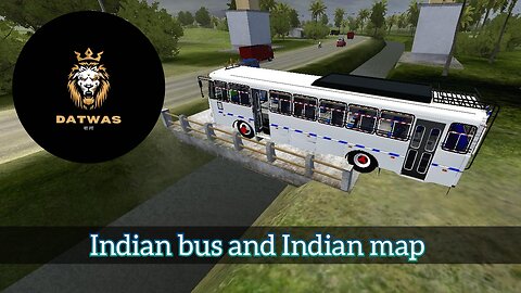 Indian panjab bus driving with India map 🗾🗺️ bus simulator Indonesia