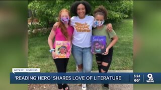 Reading Hero Arin Gentry continues mission of Black literacy