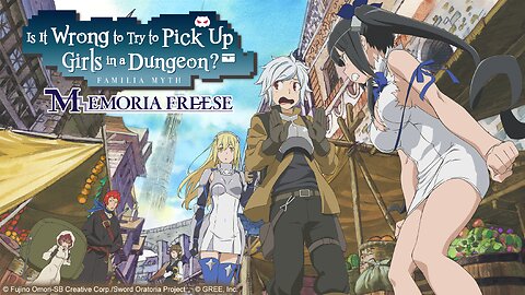 Is it wrong to try to pick up girls in a dungeon? ~Memoria Freese~ by Keiji Inai
