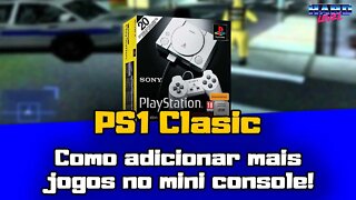 PS1 Classic! Como liberar geral e adicionar novos jogos com BleenSync!