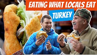 Eating What Locals Eat Turkish Street Food (must try for foodie travelers)