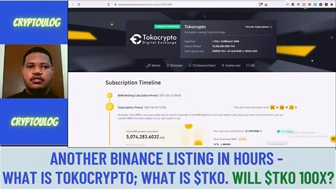 Another Binance Listing In Hours - What Is Tokocrypto Exchange; What Is $TKO. Will $TKO 100X?