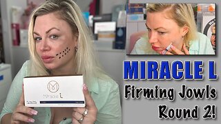 Firming Jowls with Miracle L, Round 2! AceCosm | Code Jessica10 Saves you Money