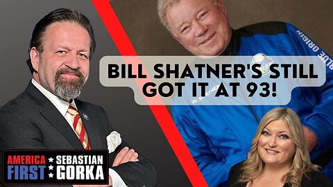 Bill Shatner's still got it at 93! Jennifer Horn with Sebastian Gorka on AMERICA First