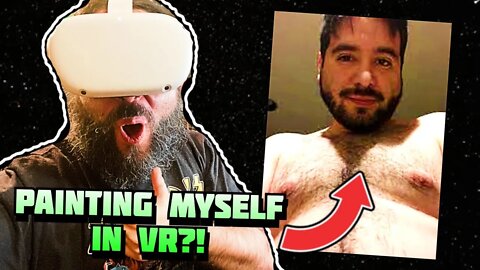 Painting myself on Painting VR! | 8-Bit Eric