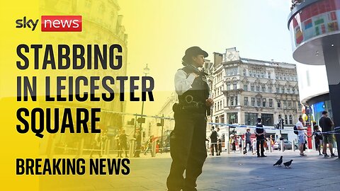 Girl, 11, and woman, 34, stabbed in London's Leicester Square